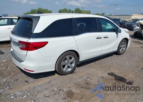 2020 Honda Odyssey Ex-L/Ex-L W/Navi Res z USA, uszkodzony, nr VIN 5FNRL6H72LB010506
